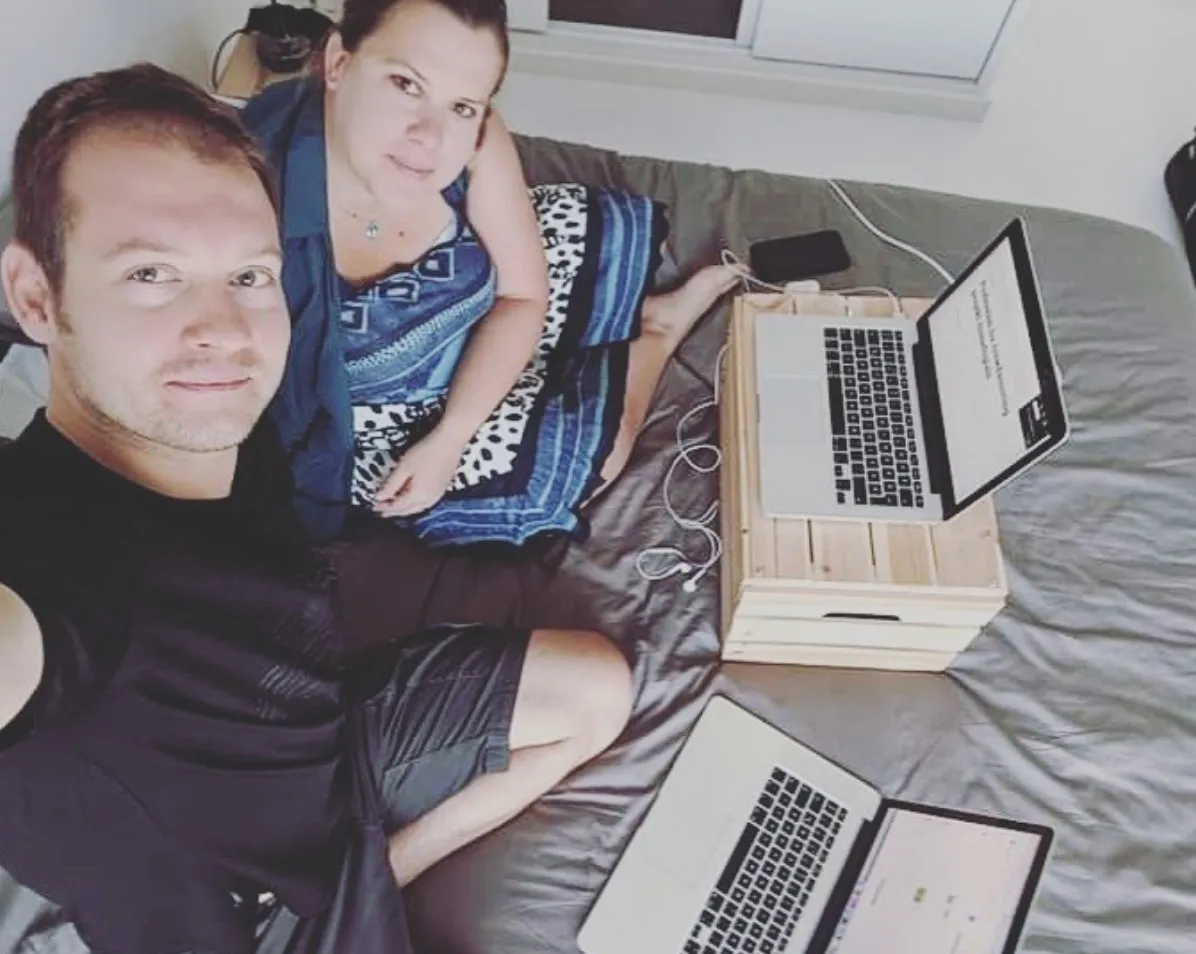 Home Office Life: Laura Szabó and Gyula Bajkai - Digital Product Consultants