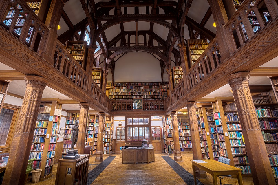 The Gladstone Library in Wales offers classic interiors for the remote worker who loves a piece of history.