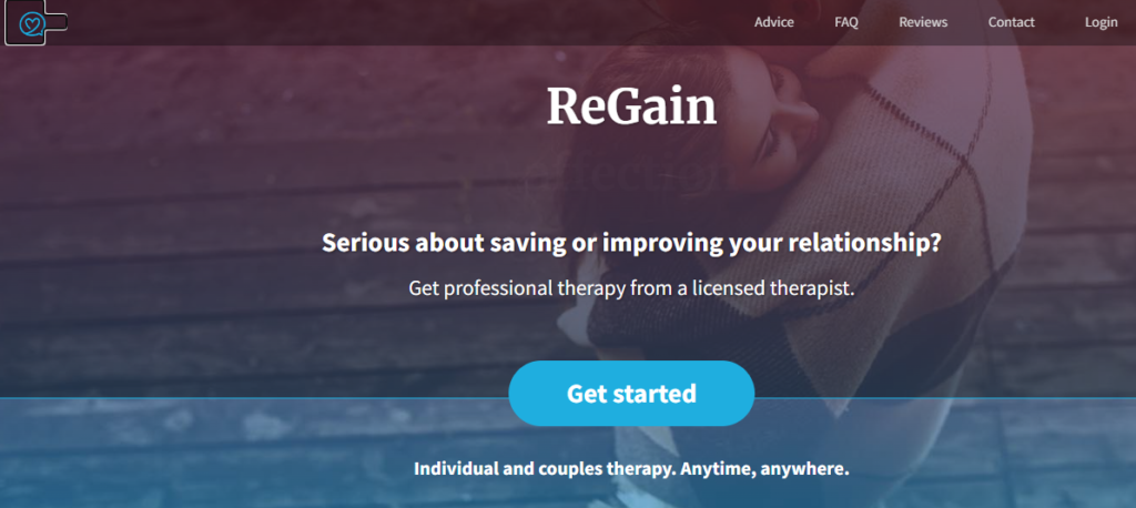 ReGain - a platform that has specialists in helping you improve your life, relationships and work in general