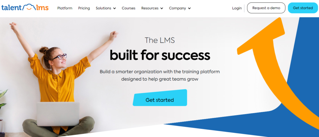 talent lms - a learning management system for createing cloud-based training programs for your team