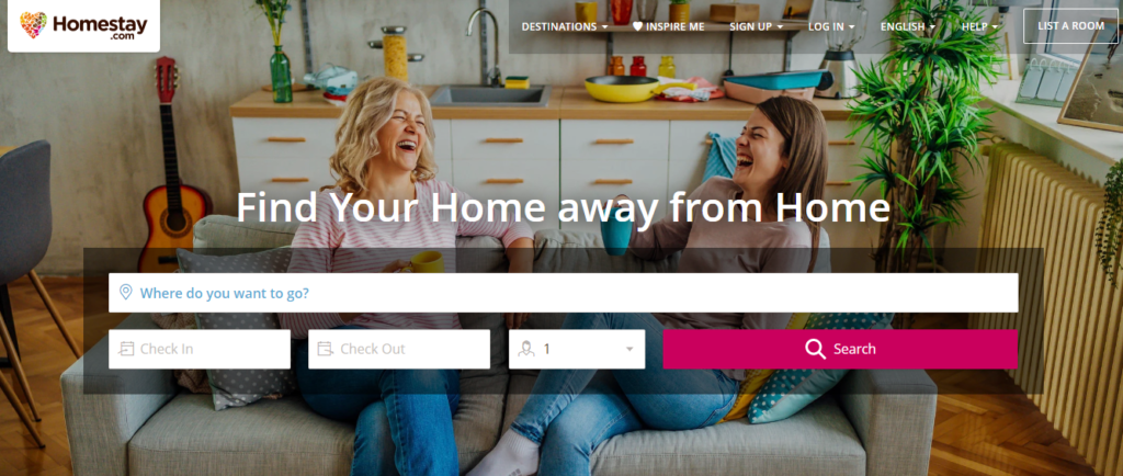 homestay - sharing a working space with owner or friends